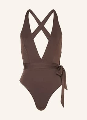Max Mara Beachwear Strój Kąpielowy Cristel braun