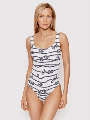 Max Mara Beachwear Strój kąpielowy Rodano 38311228 Biały