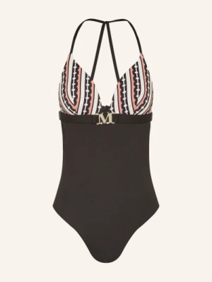 Max Mara Beachwear Strój Kąpielowy Wiązany Na Szyi Clotilde schwarz