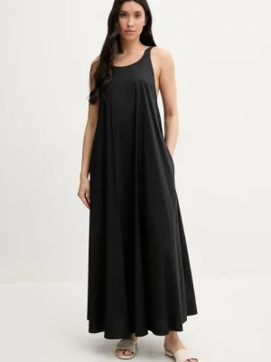 Zdjęcie produktu Max Mara Beachwear sukienka plażowa kolor czarny 2516221019600