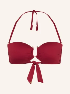 Max Mara Beachwear Top Bikini Typu Bandeau Amelia rot