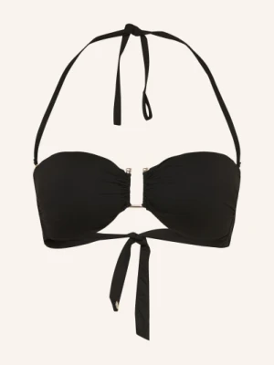 Max Mara Beachwear Top Bikini Typu Bandeau Amelia schwarz