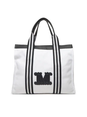 Max Mara Beachwear Torba 2516511019650 Biały