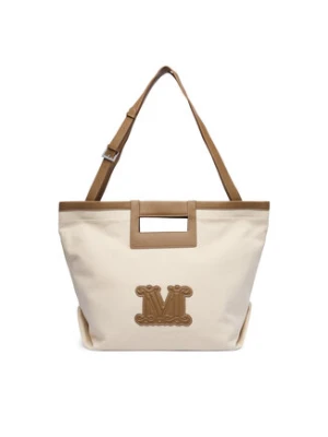 Max Mara Beachwear Torebka 2616511039650 Beżowy