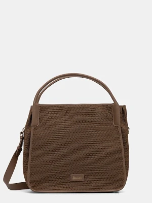 Max Mara Beachwear torebka kolor brązowy 2516511039600