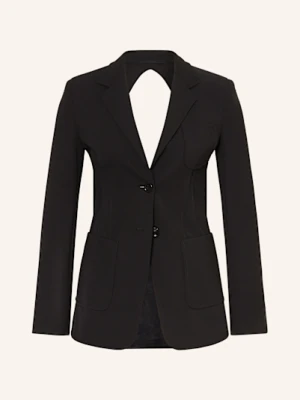 Max Mara Blezer Anagni Z Wycięciami schwarz