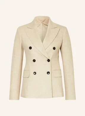 Max Mara Blezer Calata Z Kaszmiru beige