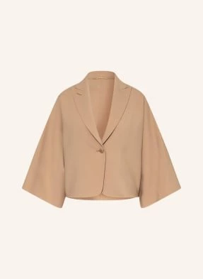 Max Mara Blezer Oversize Torino Z Rękawem 3/4 beige