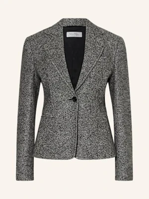 Max Mara Blezer Salmone Z Dodatkiem Jedwabiu schwarz