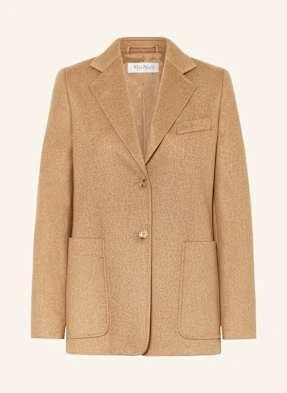Max Mara Blezer Z Wielbłądzią Sierścią Belluno braun