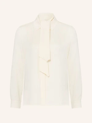 Max Mara Bluzka Colmo Z Jedwabiu Z Odpinanym Kołnierzykiem beige