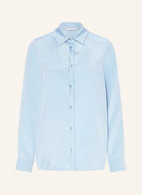 Max Mara Bluzka Jedwabna Avion blau