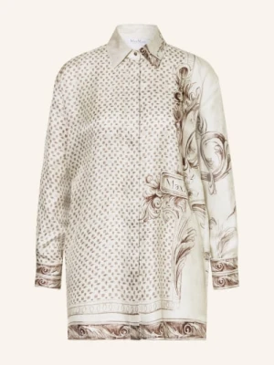 Max Mara Bluzka Mxmgrado Z Jedwabiu beige