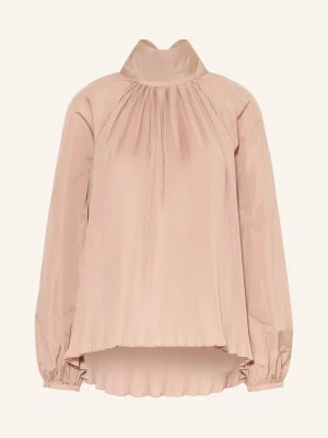 Max Mara Bluzka Z Kokardą Valle Z Plisami rosa BLADORÓŻOWY
