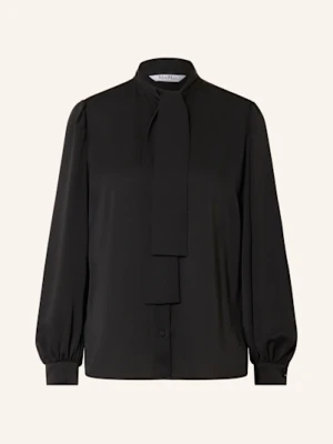 Max Mara Bluzka Z Wiązaniem Pod Szyją Melania Z Jedwabiu schwarz