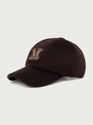 Max Mara czapka bejsbolówka kaszmirowa damska
