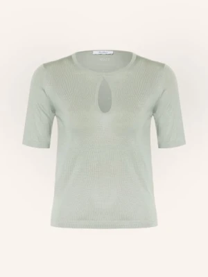 Max Mara Dzianinowa Koszulka Valido Z Jedwabiu gruen