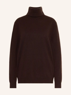 Max Mara Golf Ottelia Z Kaszmiru braun CIEMNOBRĄZOWY