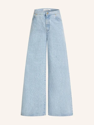 Max Mara Jeansy Straight Affari blau