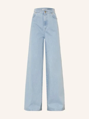 Max Mara Jeansy Wide Leg Affari blau