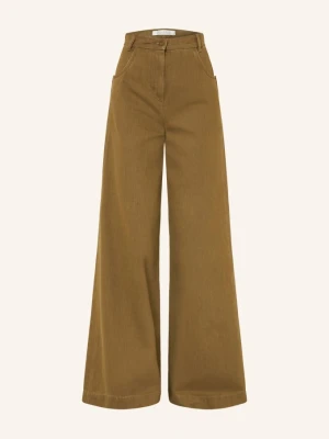 Max Mara Jeansy Wide Leg Alamaro gruen 002 khaki green