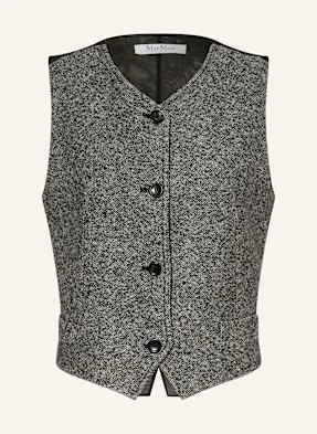 Max Mara Kamizelka Typu Blezer Beato Z Kaszmirem schwarz