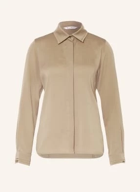 Max Mara Koszula Norel Z Jedwabiu beige