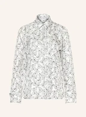 Max Mara Koszula Rodesia Z Jedwabiu weiss