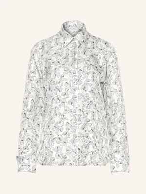 Max Mara Koszula Rodesia Z Jedwabiu weiss