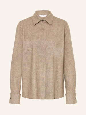 Max Mara Koszula Tebaide Z Kaszmiru grau