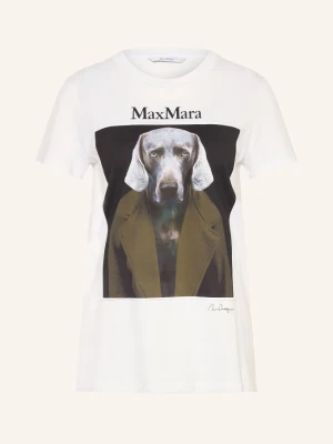 Max Mara Koszulka Calca weiss biały