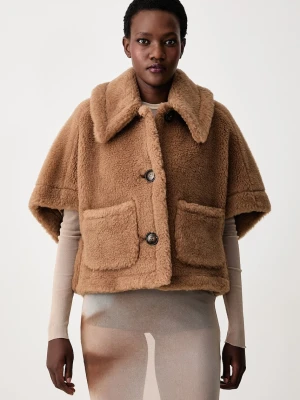 Max Mara krótka kurtka damska z wełną