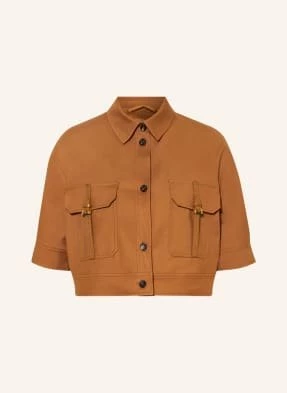 Max Mara Krótki Overjacket Agiate orange