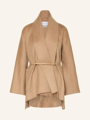 Max Mara Kurtka Mxmabilita Z Szalikiem braun