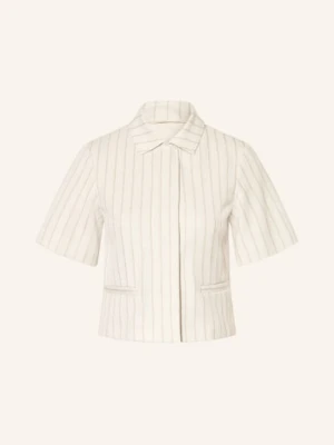 Max Mara Kurtka Z Klapami Angio weiss