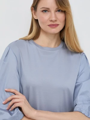 Max Mara Leisure bluzka niebieski