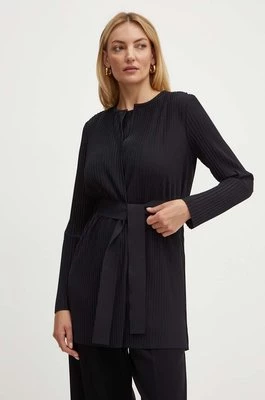 Max Mara Leisure narzutka kolor czarny niezapinana gładka 2426916027600