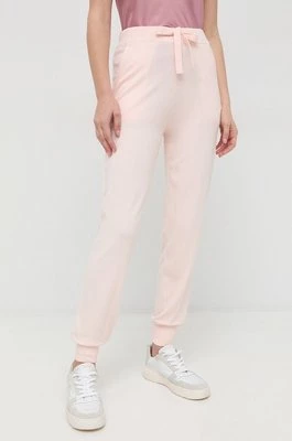 Max Mara Leisure spodnie dresowe damskie kolor różowy