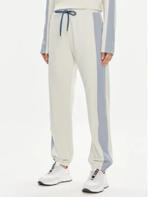 Max Mara Leisure Spodnie dresowe Markus 2416781038 Écru Regular Fit