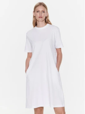 Max Mara Leisure Sukienka codzienna Gaspare 23362109 Biały Regular Fit