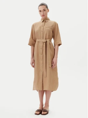 Max Mara Leisure Sukienka koszulowa Salute 2516221028 Brązowy Regular Fit