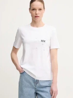 Zdjęcie produktu Max Mara Leisure t-shirt damski kolor biały 2516941067600