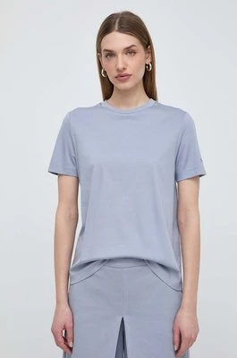 Max Mara Leisure t-shirt damski kolor niebieski 2416941018600