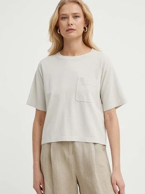 Max Mara Leisure t-shirt kolor beżowy 2416361048600