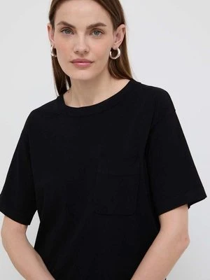 Max Mara Leisure t-shirt kolor czarny 2416361048600