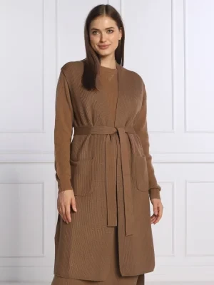 Max Mara Leisure Wełniany kardigan URUGUAY | Relaxed fit