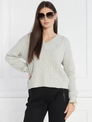 Max Mara Leisure Wełniany sweter CARMELA | Regular Fit