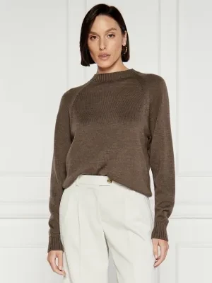 Max Mara Leisure Wełniany sweter | Regular Fit