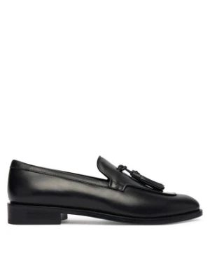 Max Mara Loafersy 2614521411600 Czarny