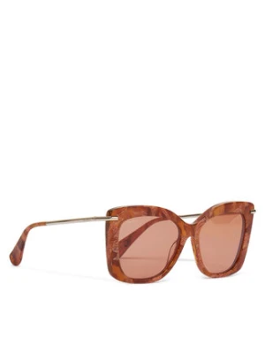 Max Mara Okulary przeciwsłoneczne MM0101 56E Brązowy